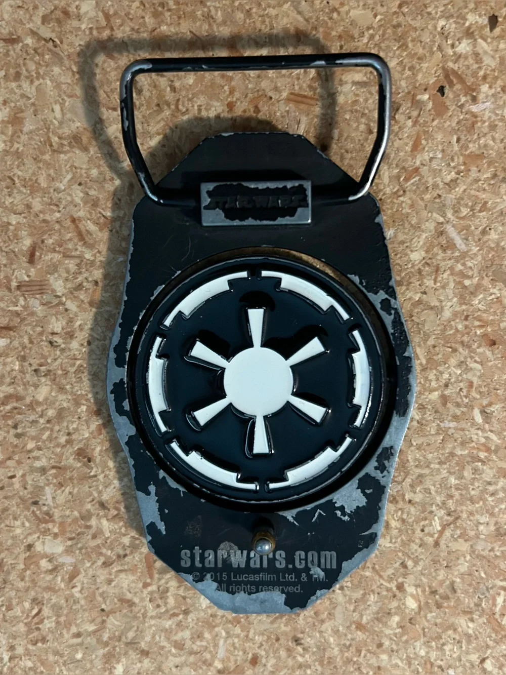 Star Wars Imperial Rebel Reversible Belt Buckle Collectible Metal